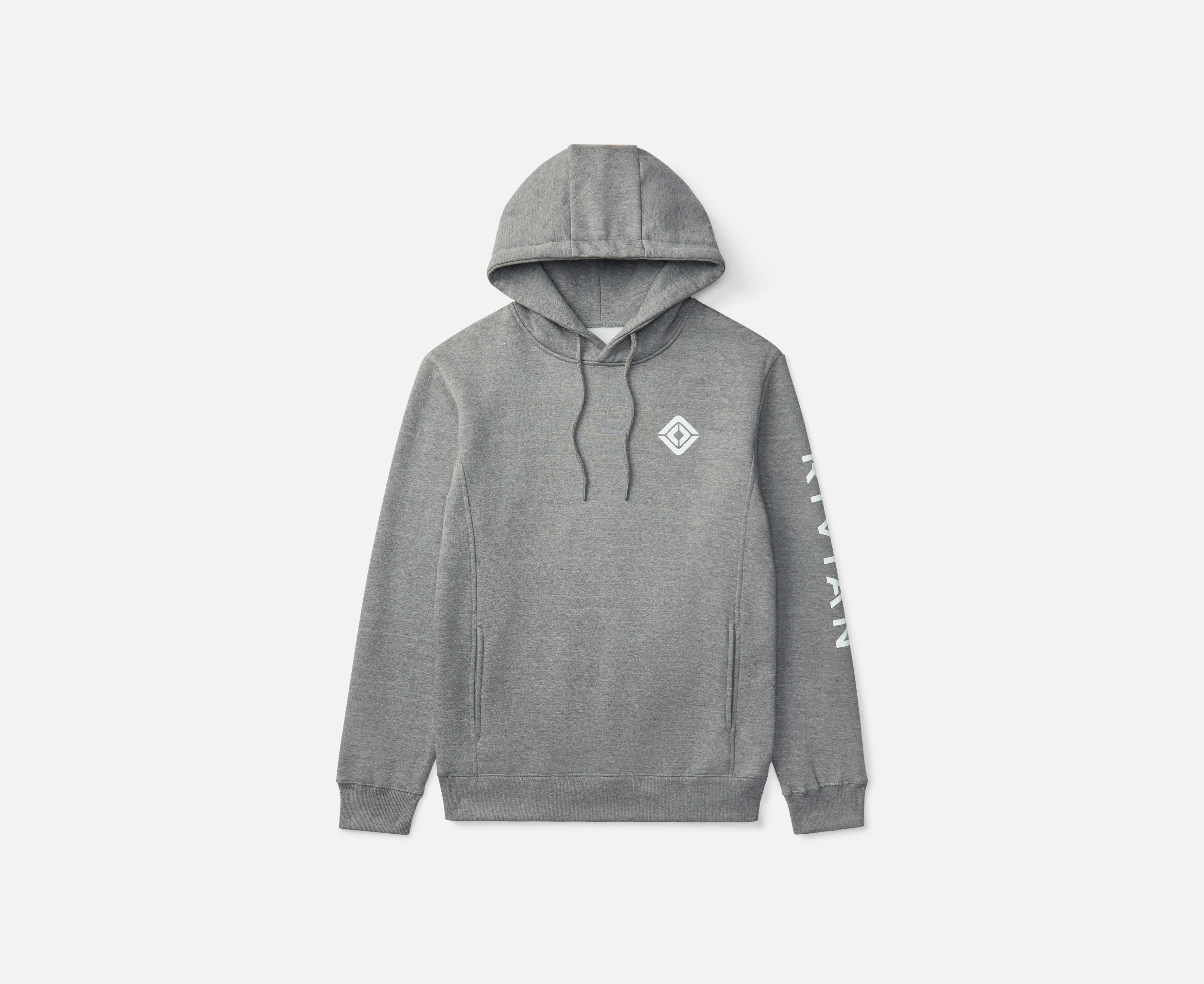 Lifemania Logo Hoodie グレー Compass Logo Hoodie - Gear Shop - Rivian